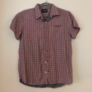 Lucky Brand Short Sleeve Button Down